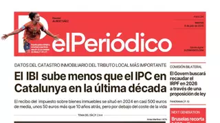 La portada de EL PERIÓDICO del 8 de julio de 2025