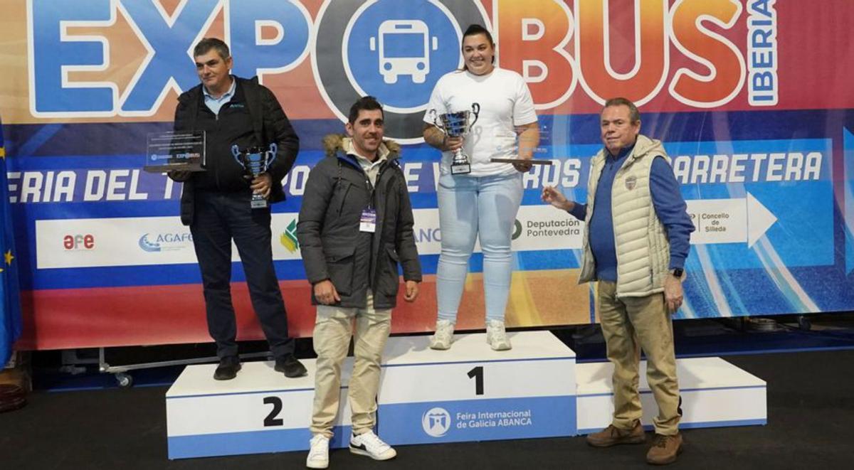 El lucense Alejandro Álvarez, mejor conductor del mundo de autobús