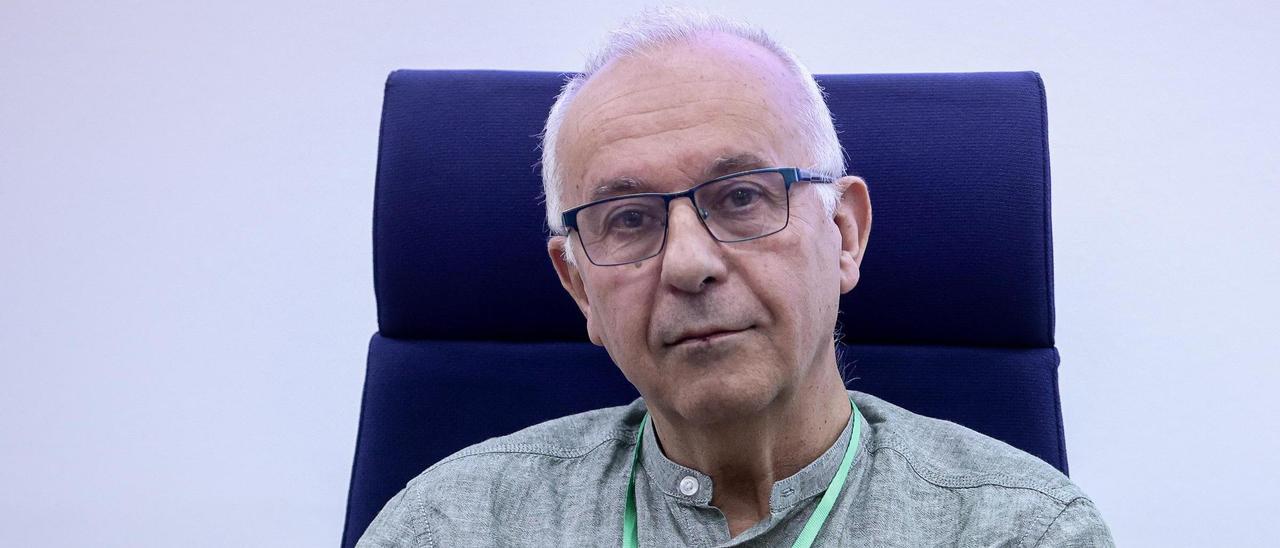 Aitor Gabilando ayer durante su intervención en la Universidad de Alicante.