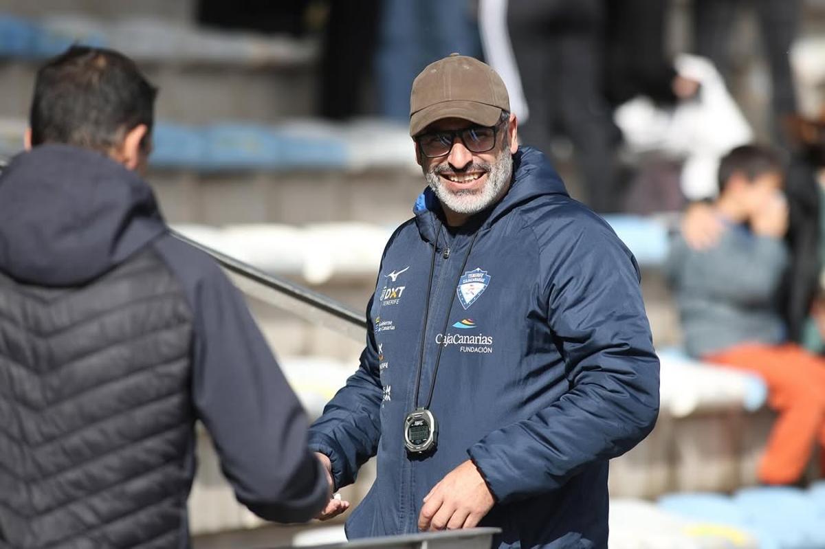 Héctor González, presidente del Tenerife CajaCanarias.