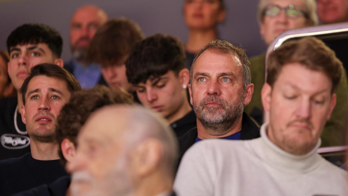 Hansi Flick presenció desde el palco el partido de Euroliga entre Barça y Bayern