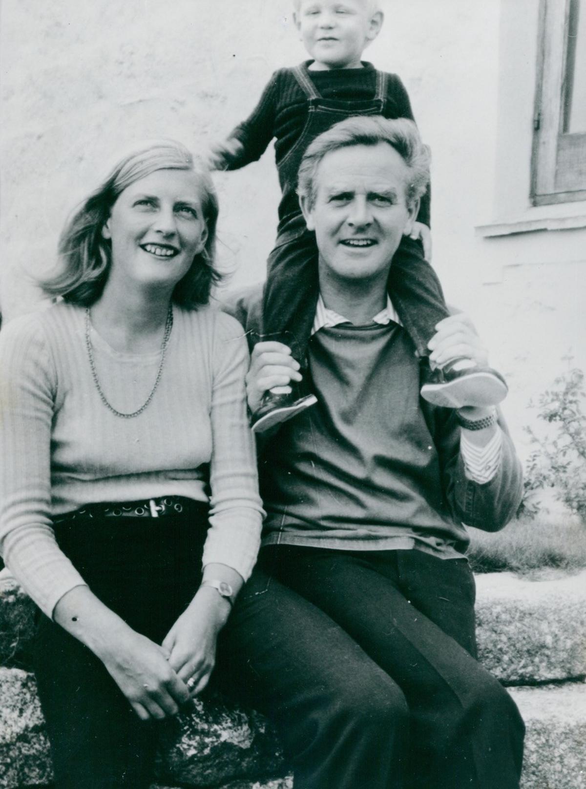 Jane y David Cornwell junto a su hijo Nick