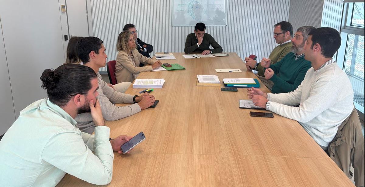 Reunión PP e IP en la conselleria con la directiva de la ATMV.