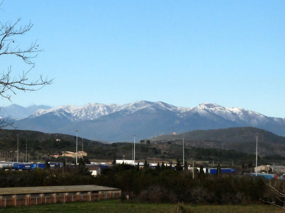 Neu a les Salines-Bassegoda