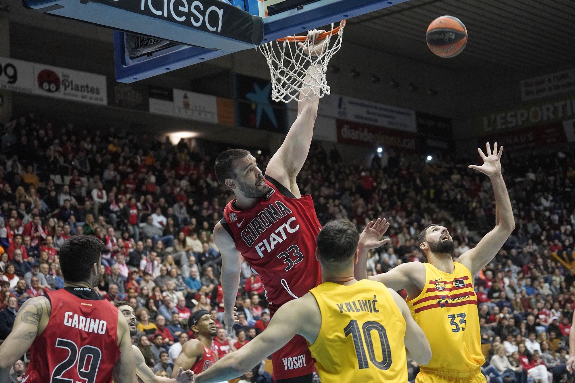 Les millors imatges del Bàsquet Girona - Barça