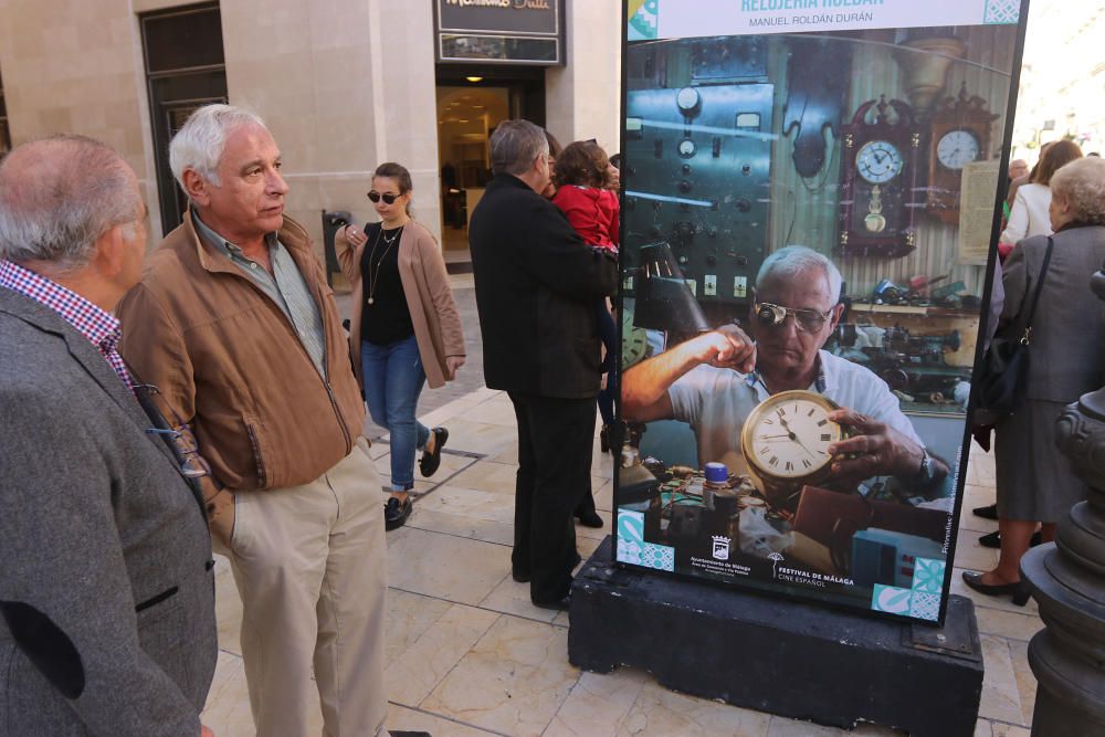 Málaga homenajea a sus comercios centenarios