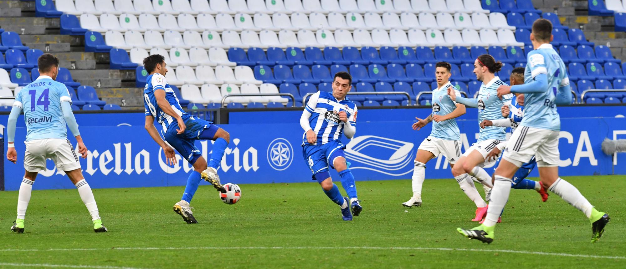 El Dépor cae en Riazor ante el Celta B