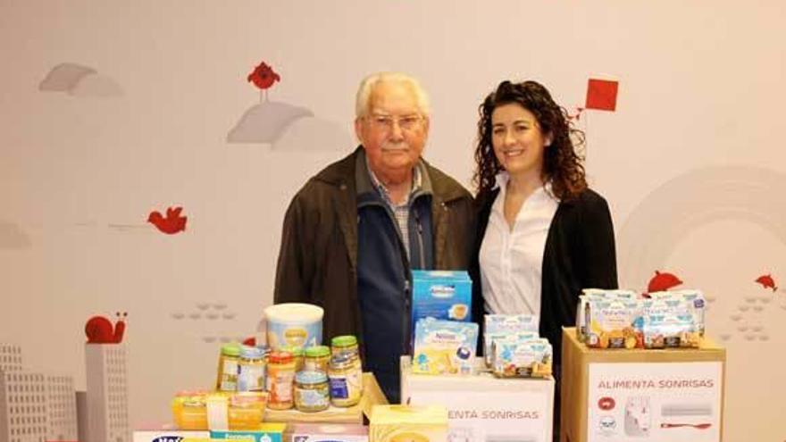 Una ayuda al Banco de Alimentos a base de comida para niños