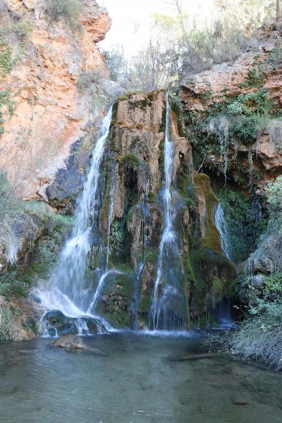 La cascada de Batán en Bogarra