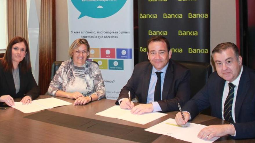 Bankia financiará con 15 millones a las pymes avaladas por Afín SGR