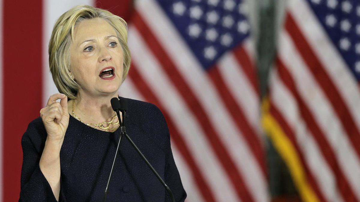 Hillary Clinton, en un discurso en Cleveland, el 13 de junio.