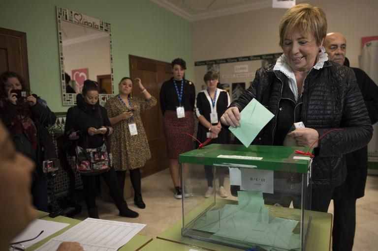 Las elecciones andaluzas, en imágenes