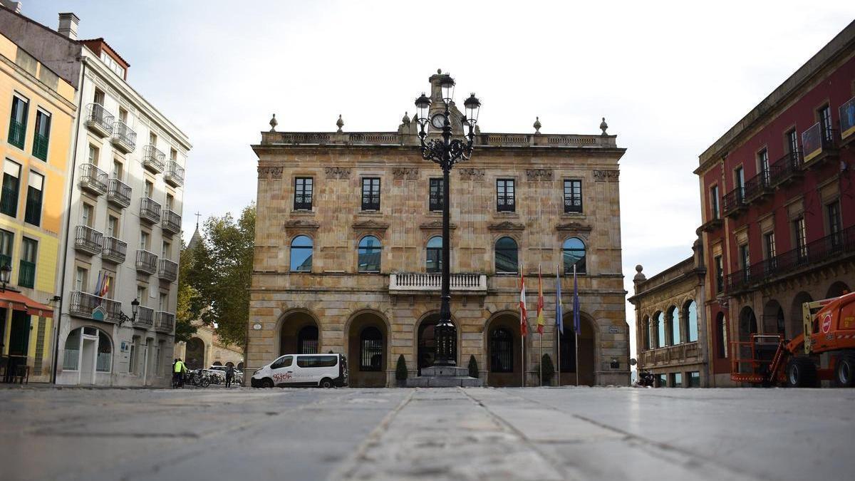 Vista del Ayuntamiento.