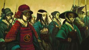 Ilustración de ‘Historias de mujeres samuráis’.