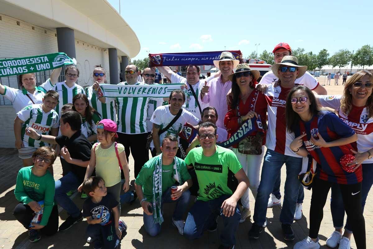 Así vivió la afición la derrota del Córdoba ante el Huesca