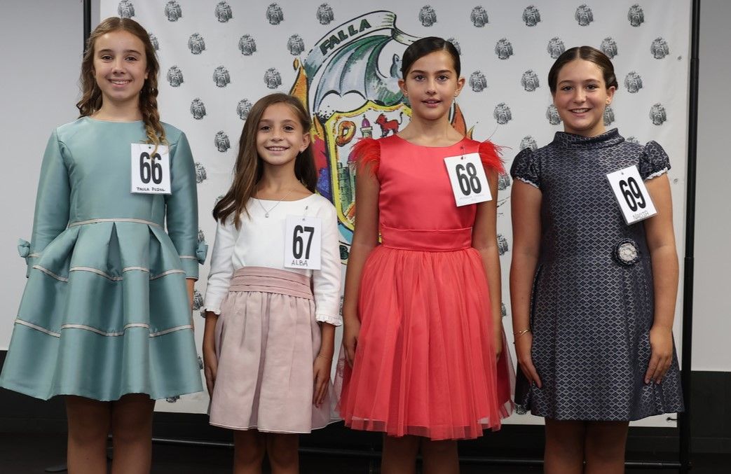 Paula Pujol Garcia (Plaza del Arbol), Alba Garcia Pardo-Garcia (Ingeniero Manuel Soto-Av. Francia), Adriana Gorriz Gil (Virgen de la Fuesanta), Nadia Al-nasser Costa (Carrera de Malilla-Isla Cabrera)