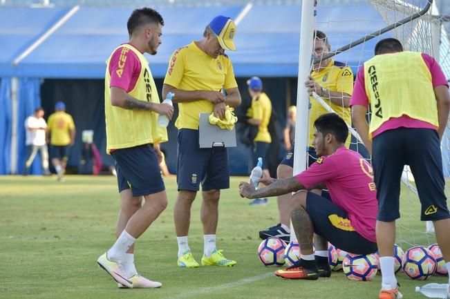 Entrenamiento de la UD Las Palmas en Maspalomas