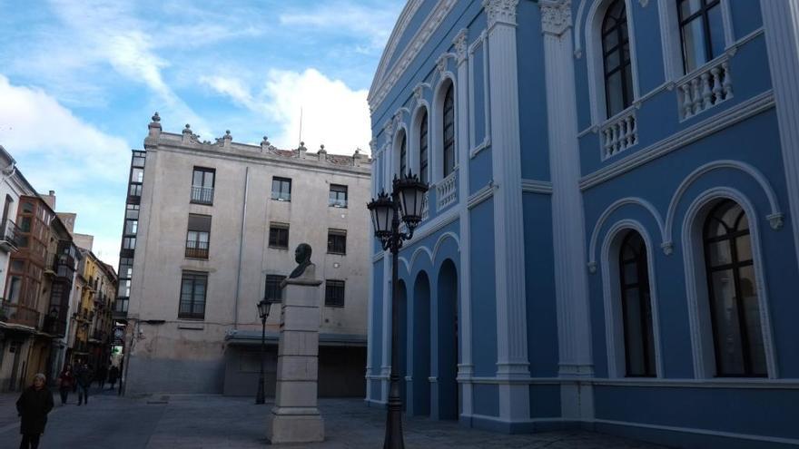 Fachada del Teatro Ramos CArrión de Zamora.