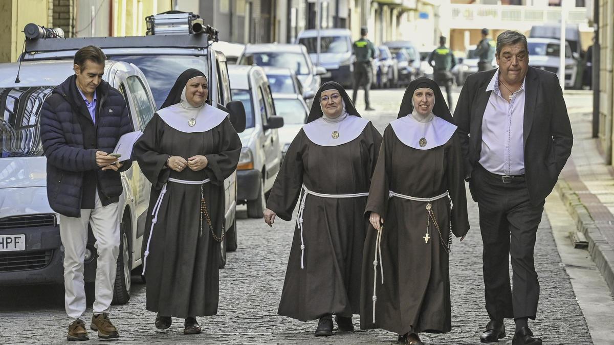 Las exmonjas clarisas de Belorado acuden a declarar al juzgado de Briviesca el miércoles.