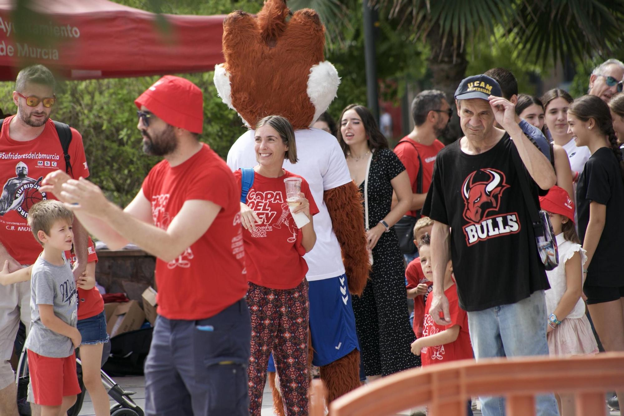 Fan Zone de la Supercopa en la Redonda de Murcia