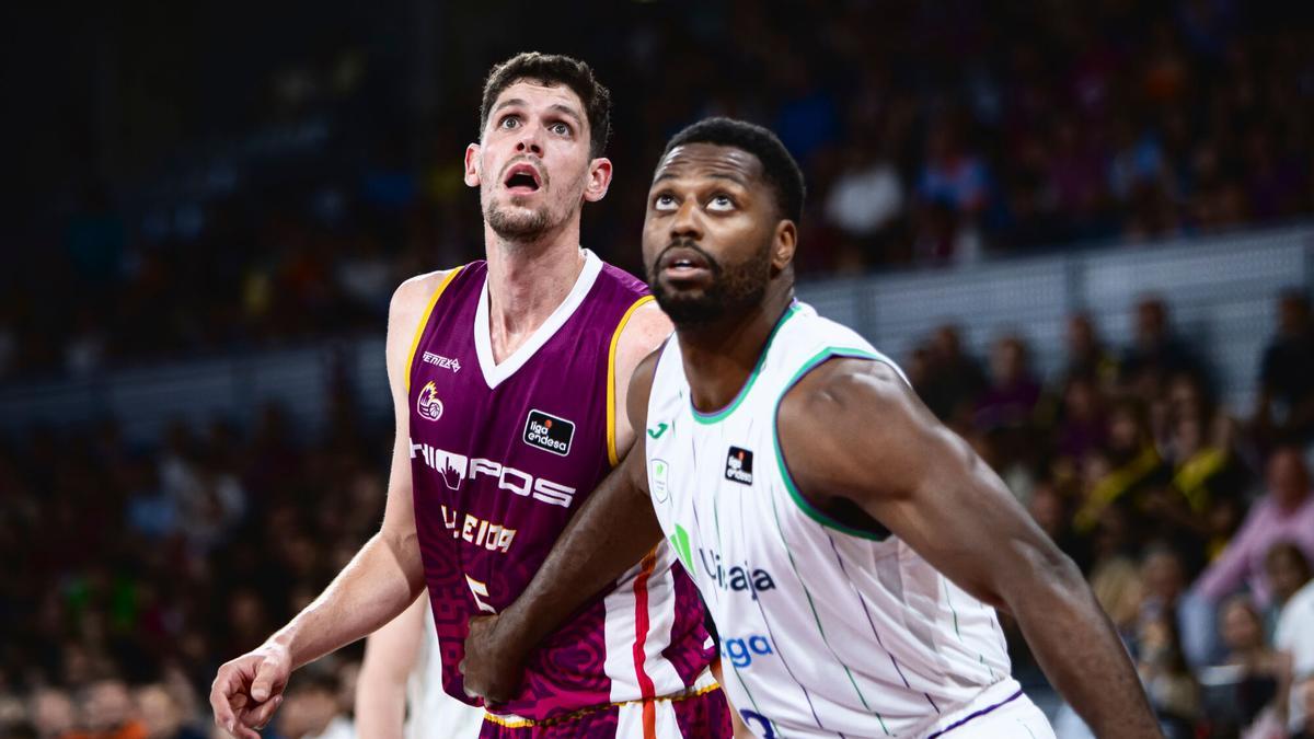 Imagen del partido del Força Lleida - Unicaja