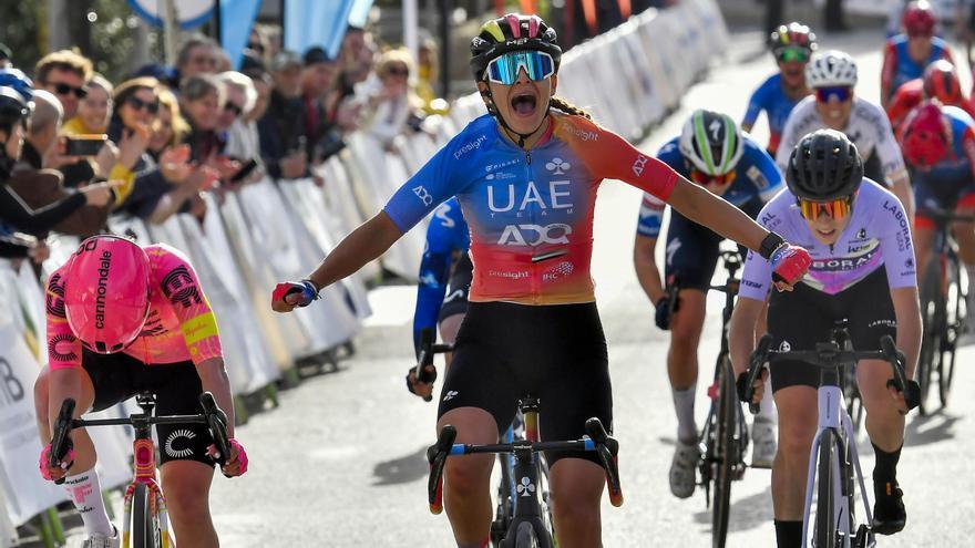 Mavi García se queda con las ganas en una etapa vencida por la italiana Gasparrini en la Challenge Ciclista Mallorca