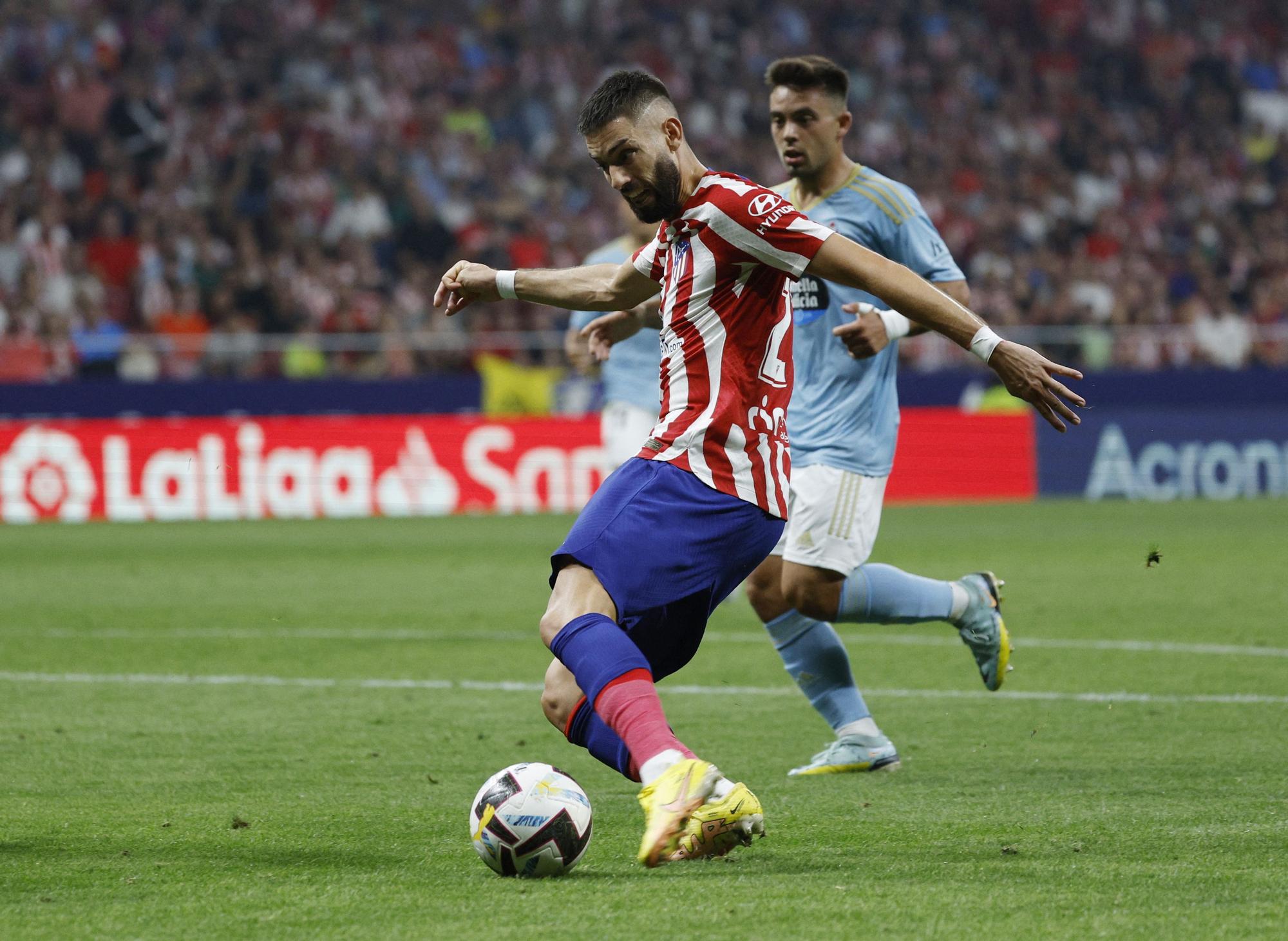 Las imágenes que resumen los mejores momentos del partido Atlético de Madrid 4-1 Celta