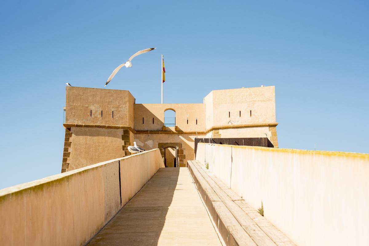 Batería costera, castillo defensivo de San Juan de las Águilas