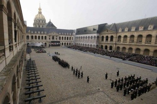 Homenaje a las víctimas del 13-N en París