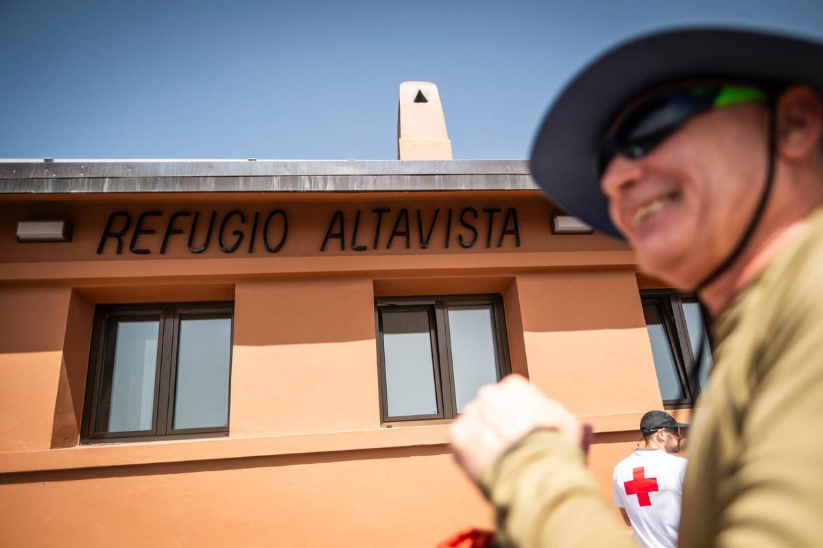 Inauguración refugio Altavista en el Teide