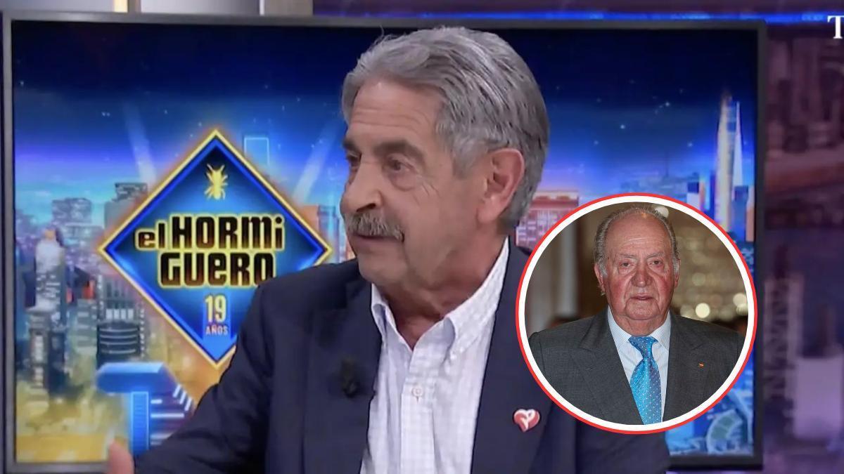 Miguel Ángel Revilla repasó su relación con el rey emérito, en 'El Hormiguero'.