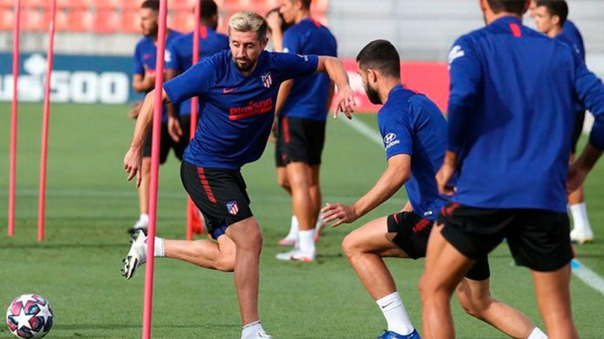 El Atlético de Madrid sigue preparando su próximo partido de Liga de Campeones