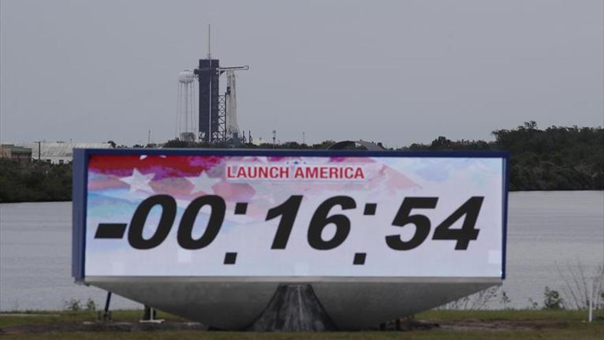 El mal tiempo frenó al ‘Falcon 9’