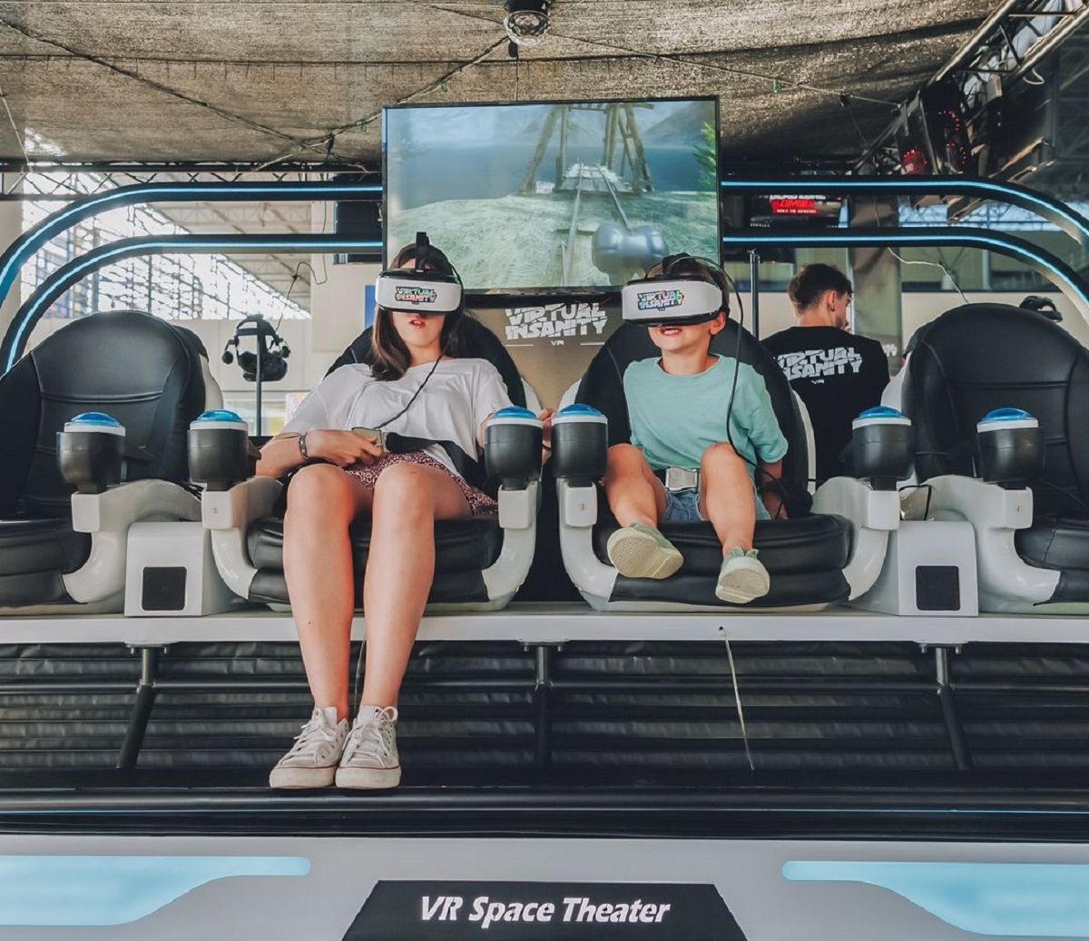 Juegos de realidad virtual en Heron City Valencia.