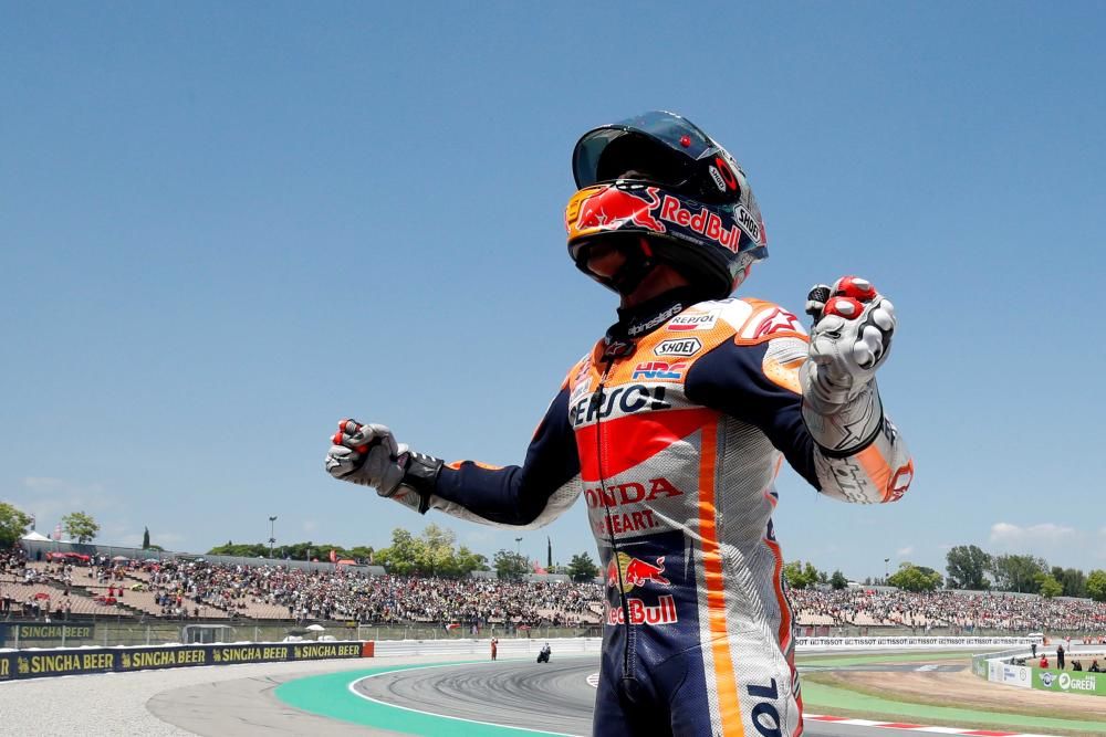 Marc Márquez se lleva la victoria en Montmeló