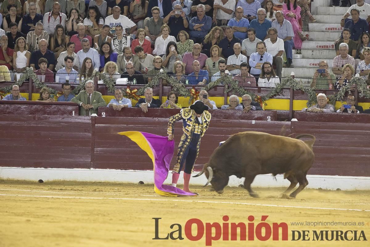Cuarta corrida en la Feria Taurina de Murcia (Castella, Manzanares y Ureña)