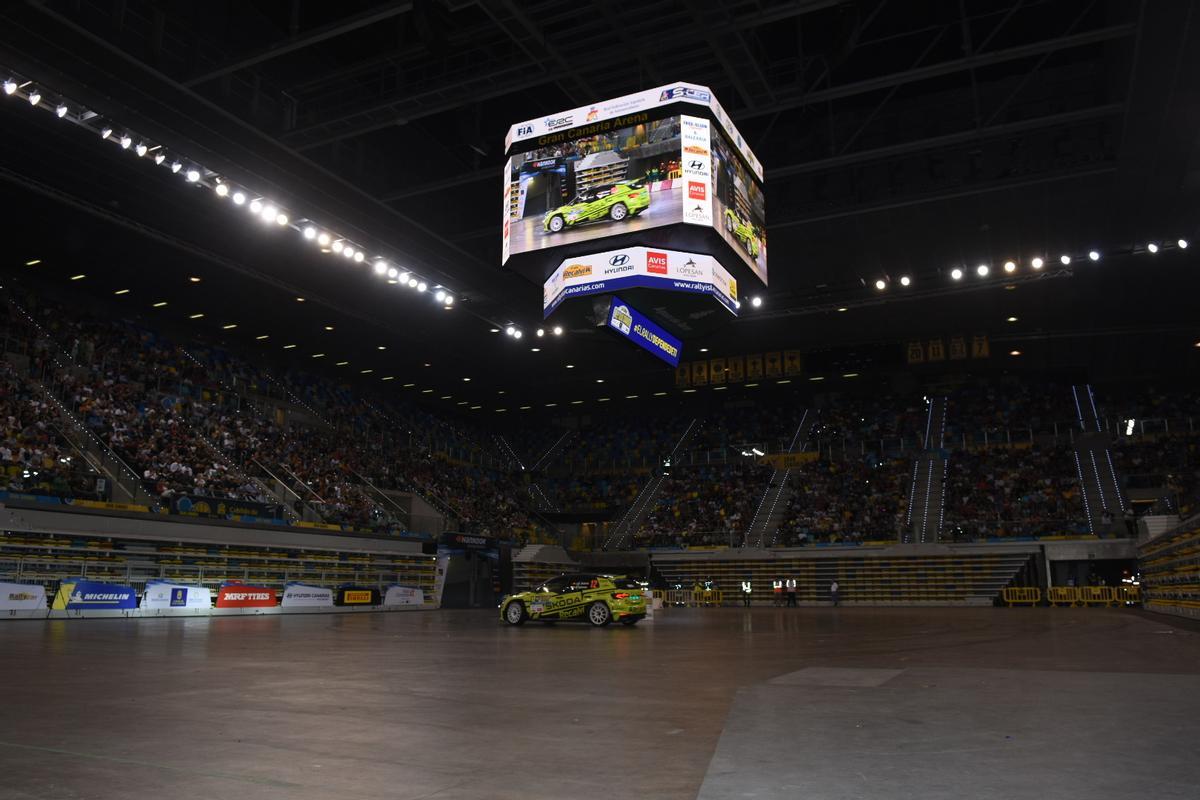 José Antonio Cohete Suárez en el Gran Canaria Arena