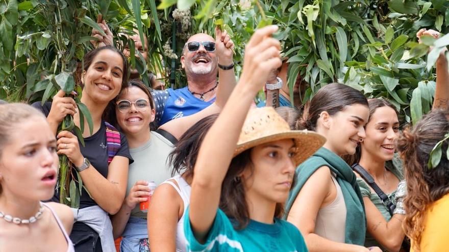 Celebración de la rama De San Pedro en Agaete