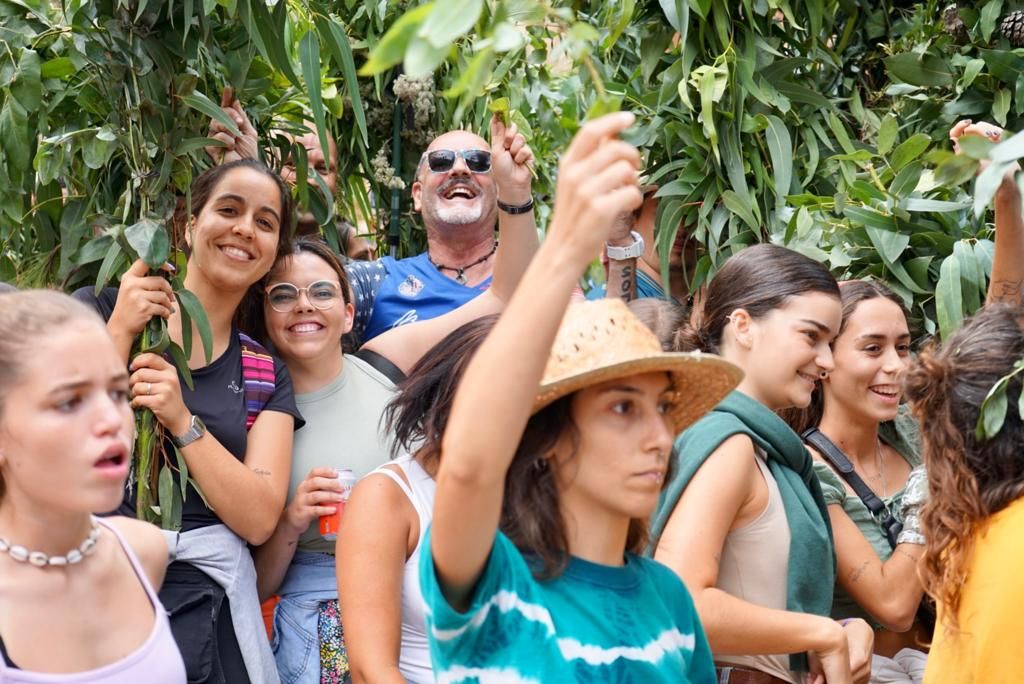 Celebración de la rama De San Pedro en Agaete