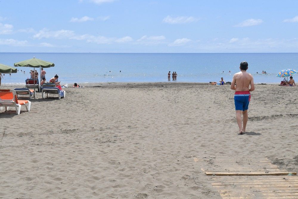 Playa de San Agustín, en San Bartolomé de Tirajana