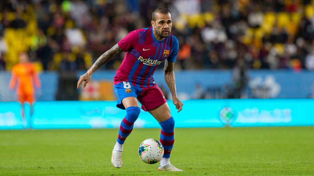 ¡Dani Alves en estado puro! Así han sido los primeros minutos de su 'redebut' con el Barça