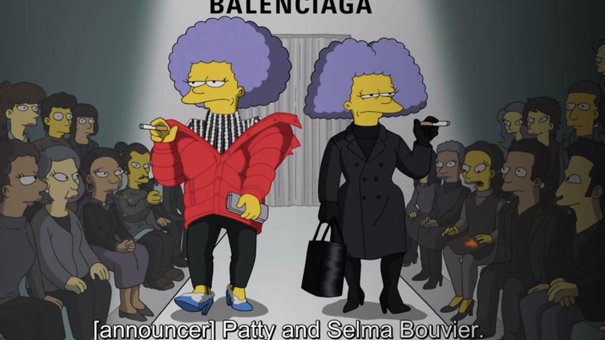 Los Simpsons visten de Balenciaga en un capítulo especial