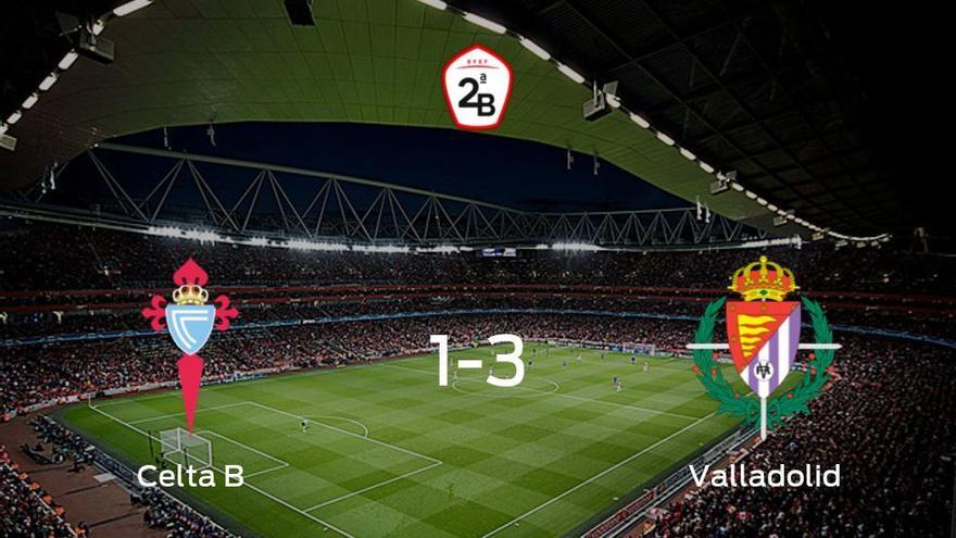 El Valladolid B se lleva tres puntos a casa tras vencer 1-3 al Celta B