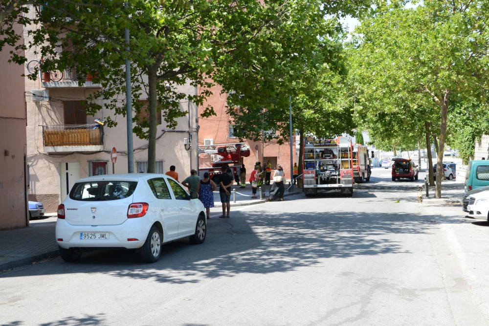 Incendi en un pis a Figueres