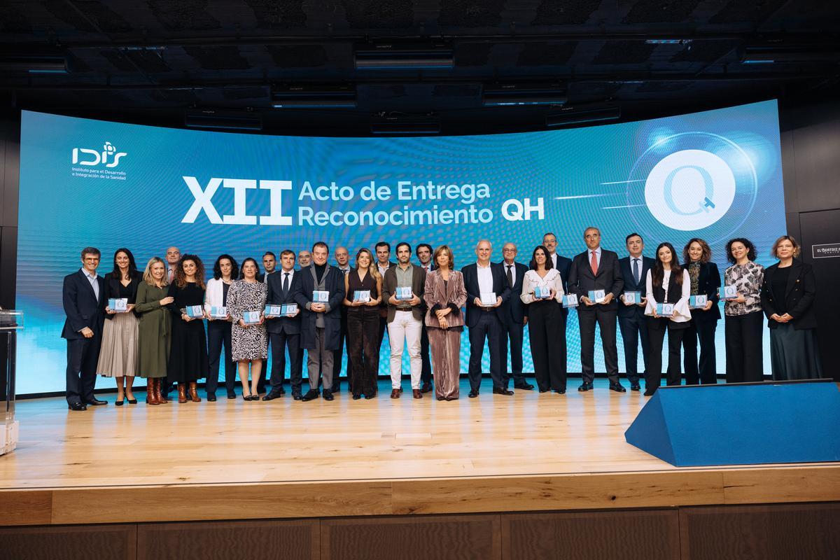 Entrega de los reconocimientos de la Fundación IDIS (Instituto para el Desarrollo e Integración de la Sanidad).