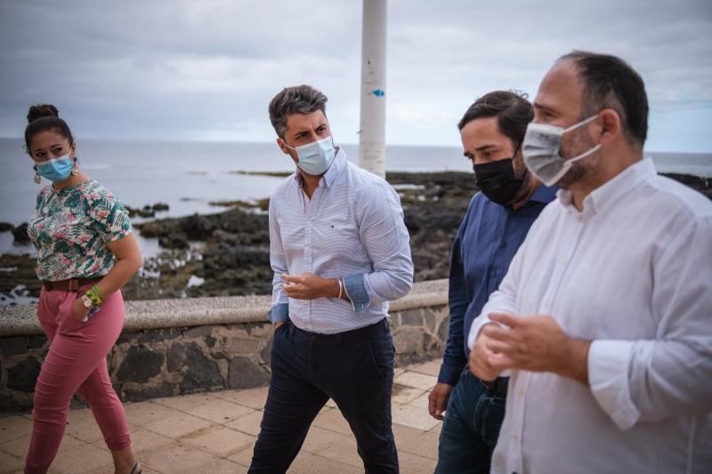 Luis Yeray Gutiérrez y José Antonio Valbuena visitan La Punta