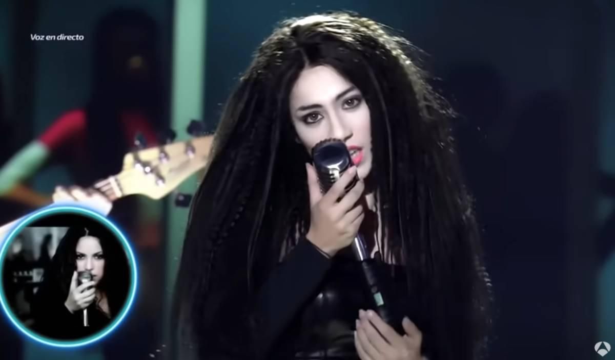 Melani conquistaba al público tras imitar a Shakira en 'Inevitable'