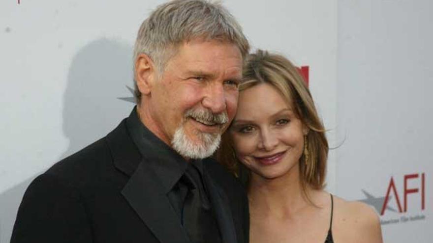 Harrison Ford, junto a Calista Flockhart.