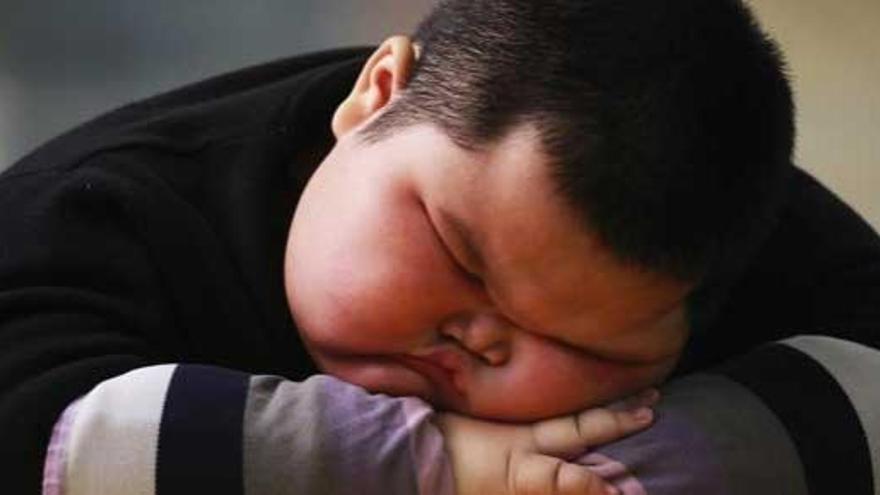 Lu Zhihao, el niño de los 62 kilos con sólo cuatro años