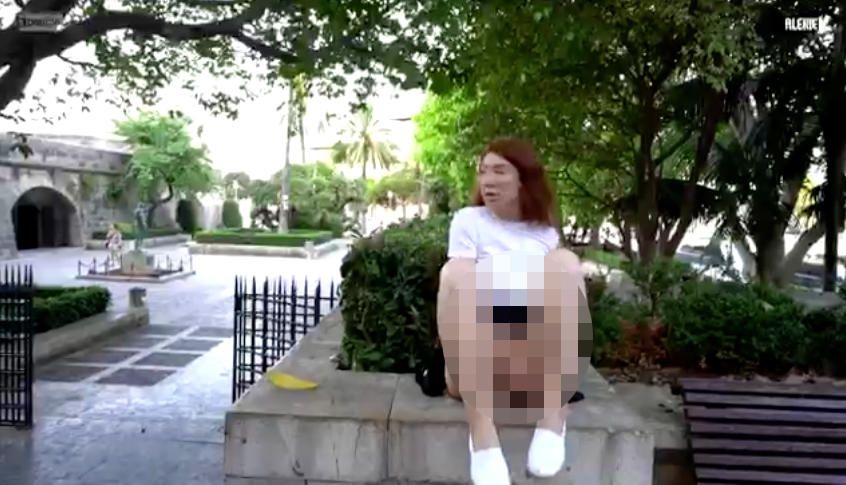 Graban un vídeo porno a plena luz del día por las calles de Palma